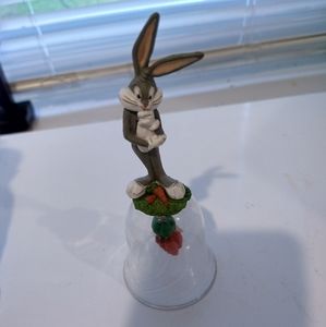 Bug bunny clear glass bell